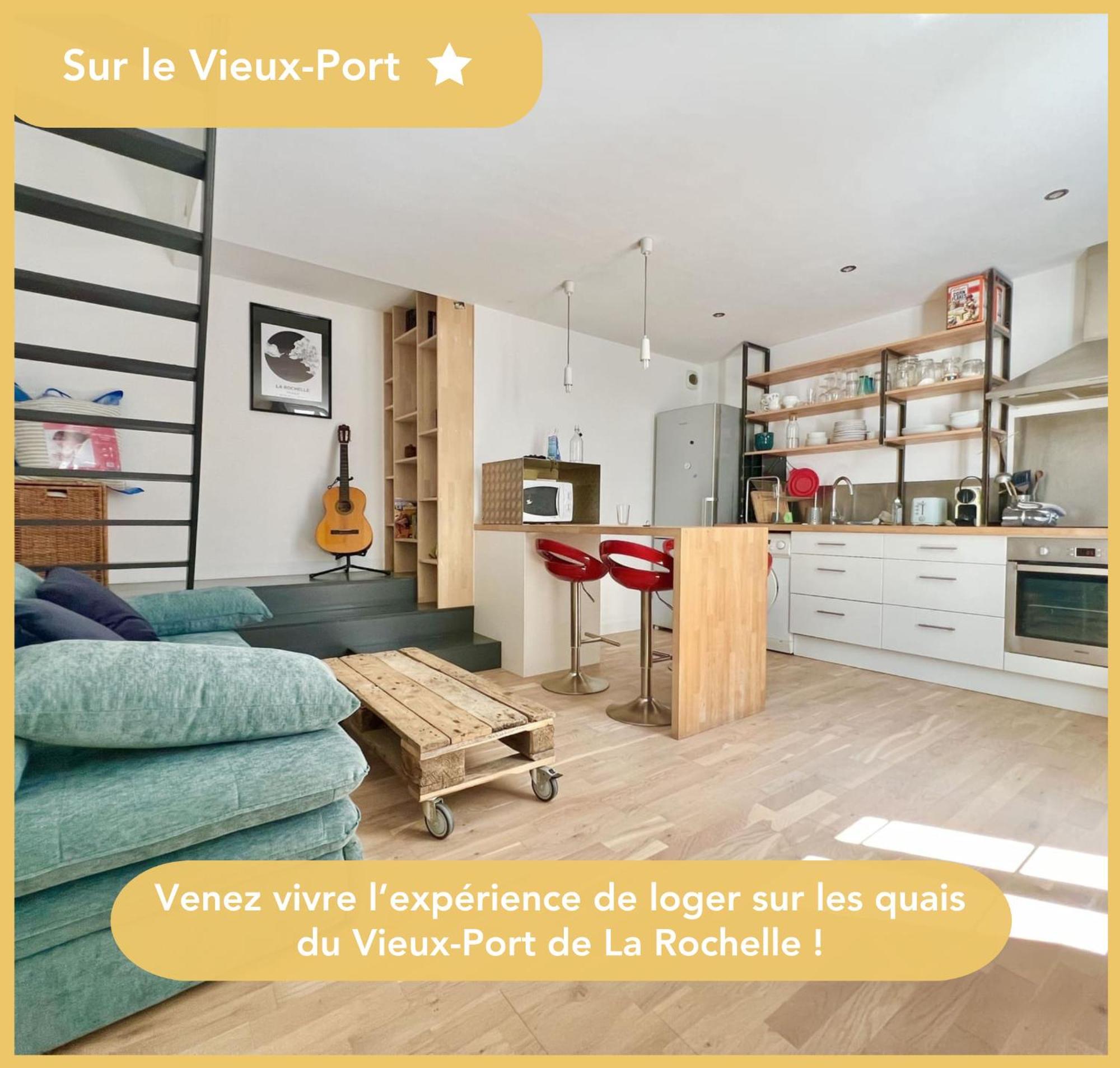 Appartement Sur Le Port - Duplex Cosy & Moderne Face Au Port - Wifi Gratuite - Parfaitement Equipe La Rochelle (Charente-Maritime) Exterior foto